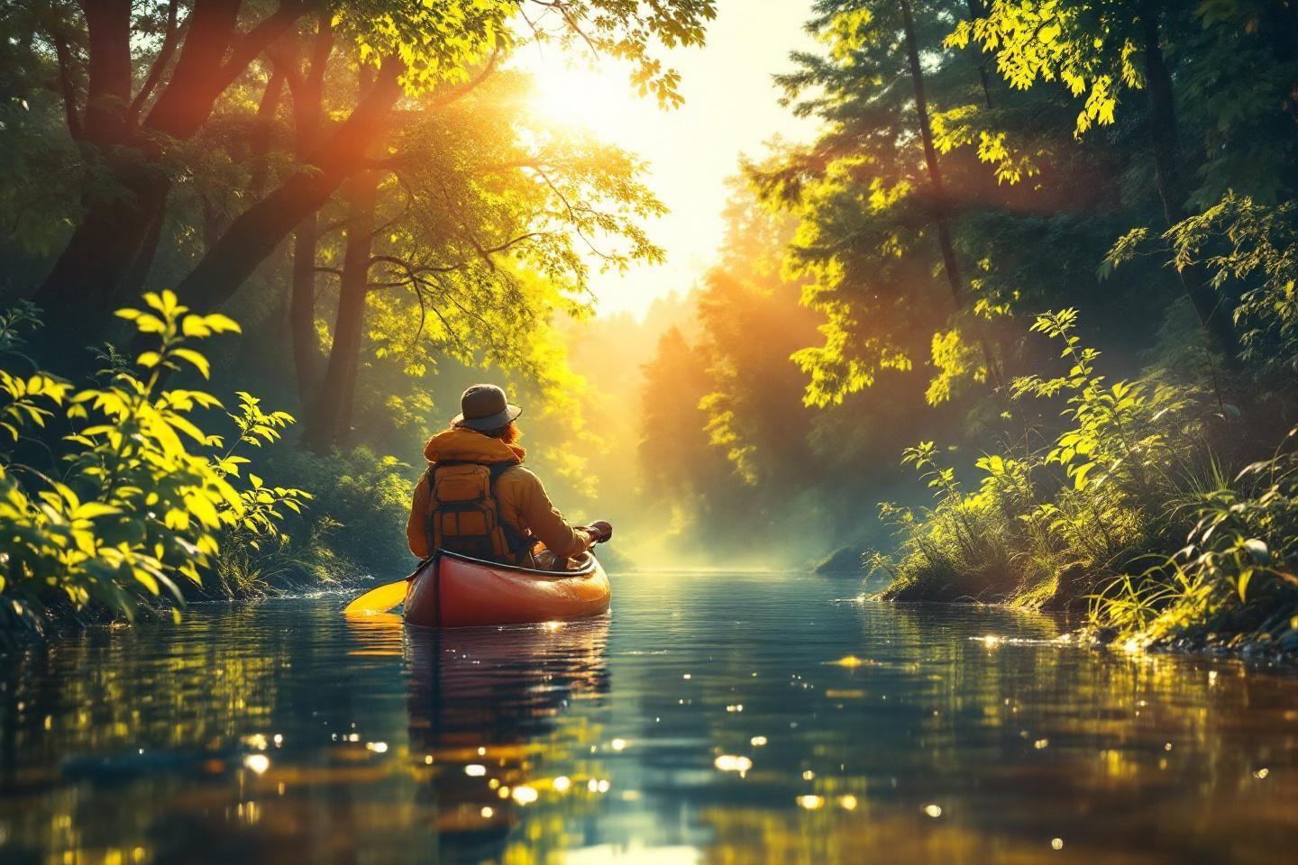 Balade en canoë kayak sur les rivières : location et randonnée pour une aventure nature