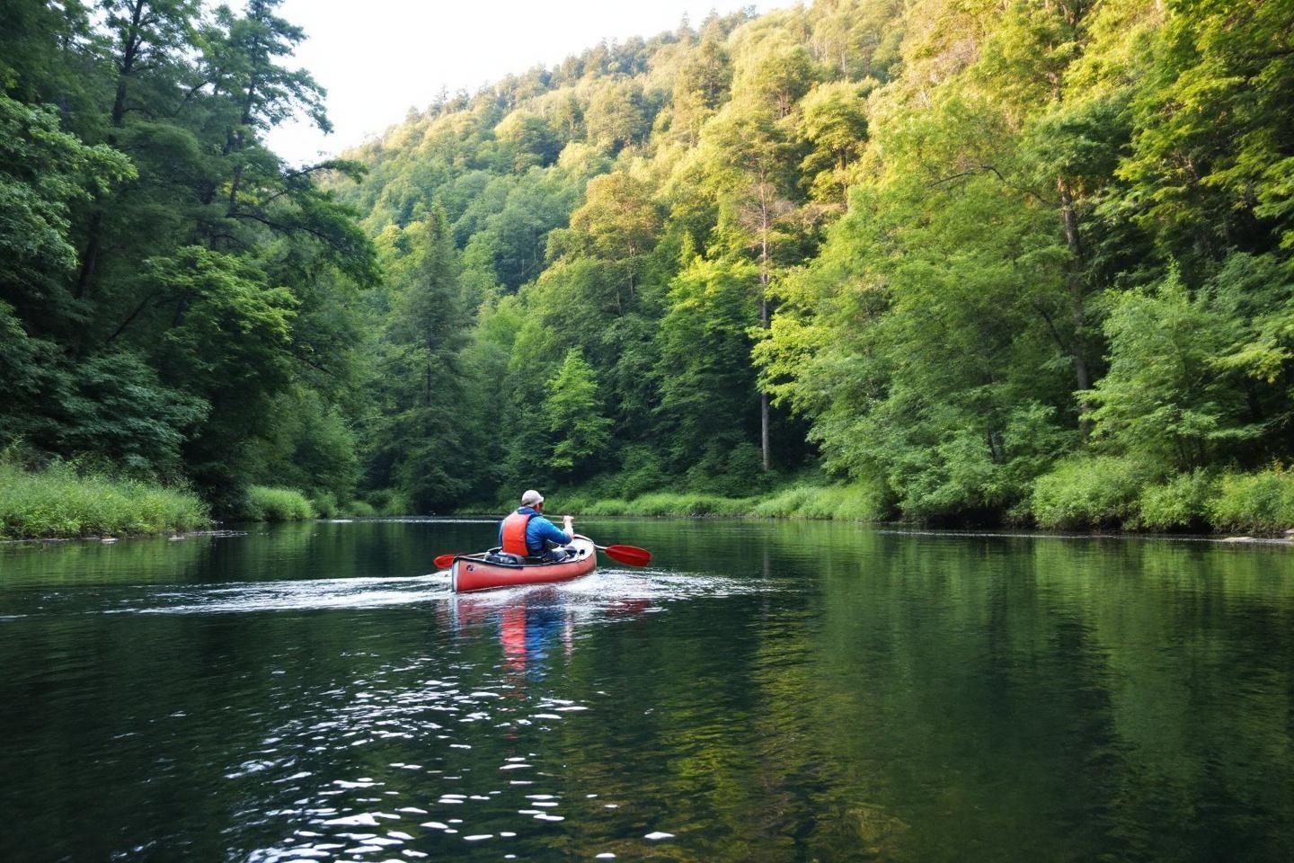 Balade en canoë kayak : location et randonnée sur les lacs et rivières de France