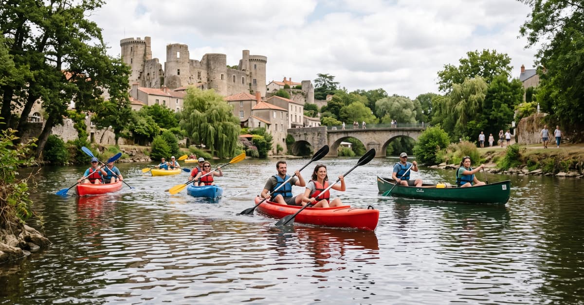 Canoë kayak à Clisson : descentes, spots et où acheter