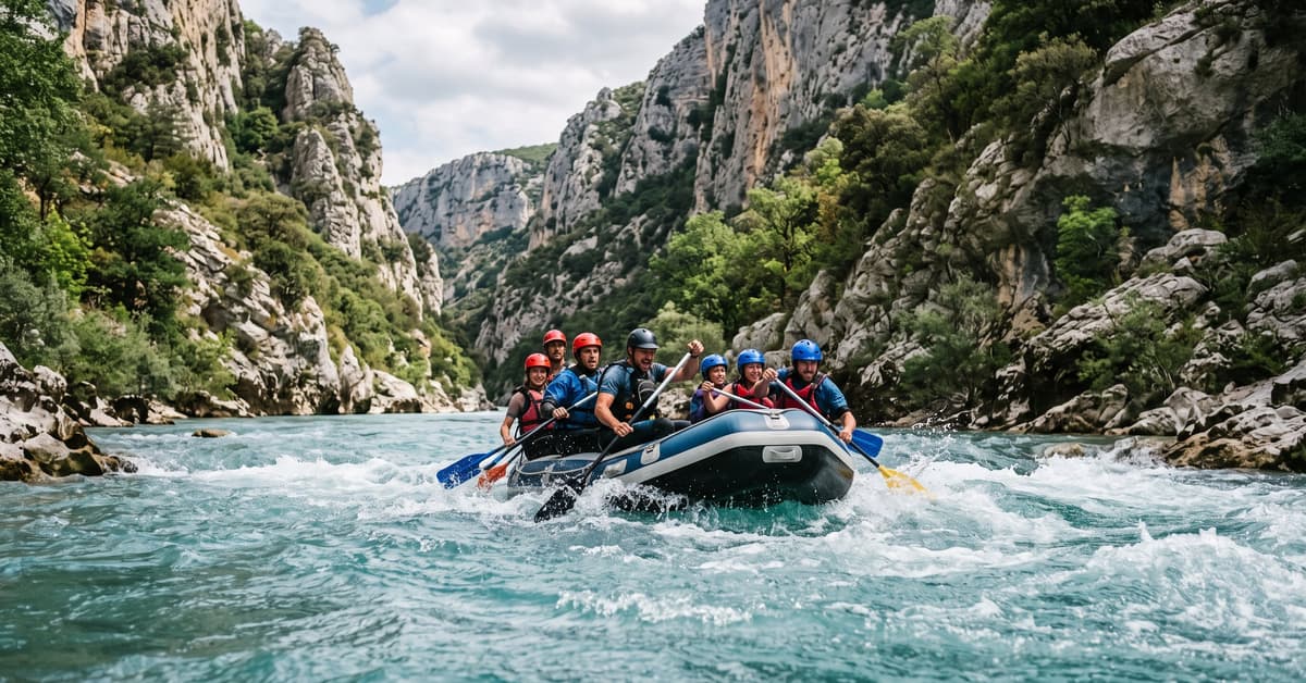 Rafting dans les gorges du Verdon : que vaut cette descente ?