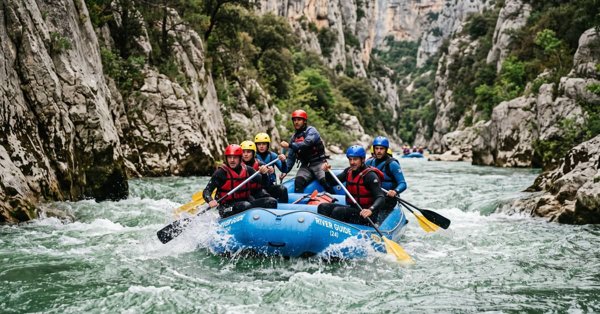 Rafting dans les Gorges du Verdon : ce qui vous attend vraiment