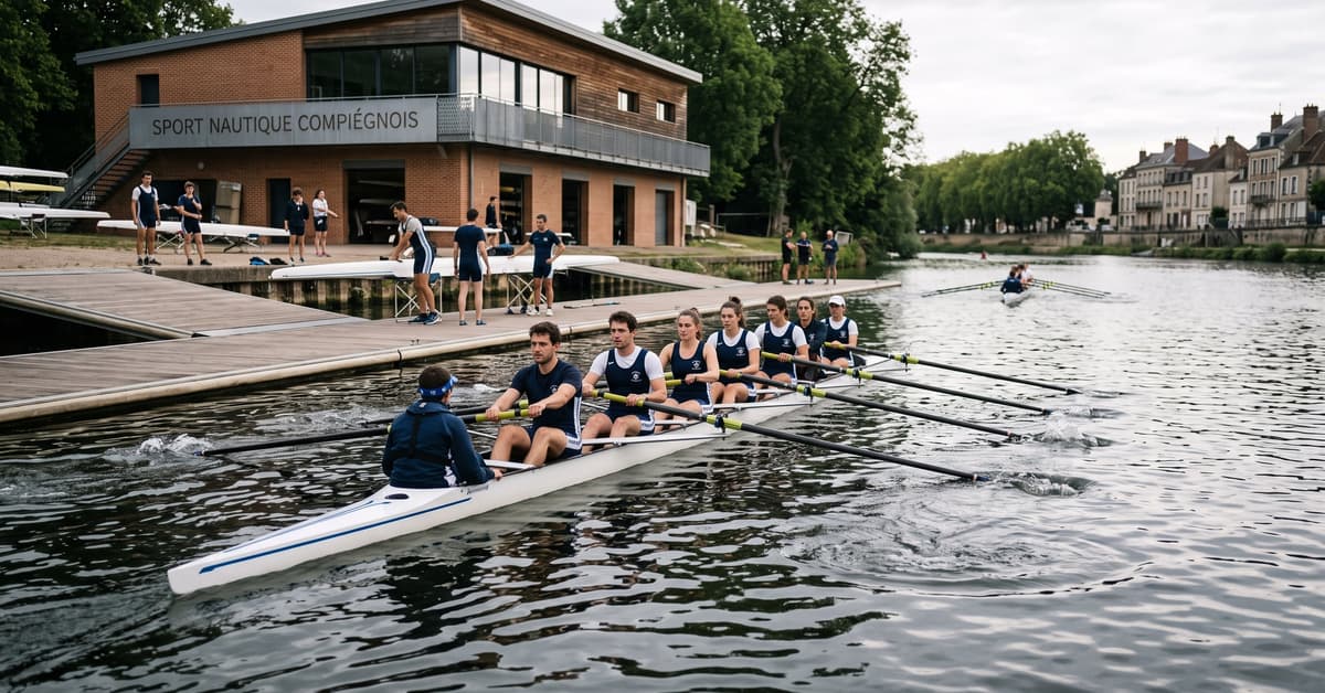 Sport Nautique Compiègnois : l’aviron et la voile sur l’Oise